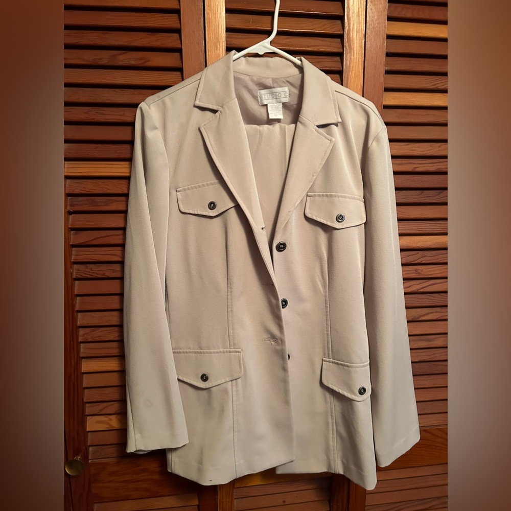 Women’s Beige Suit